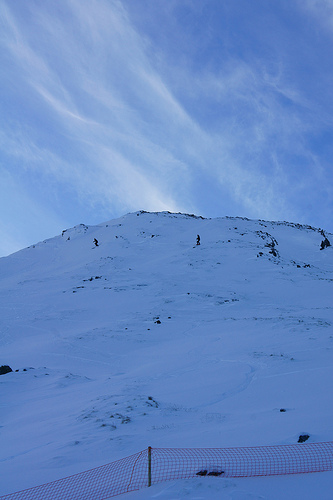 Ski into the transceiver park for added reality