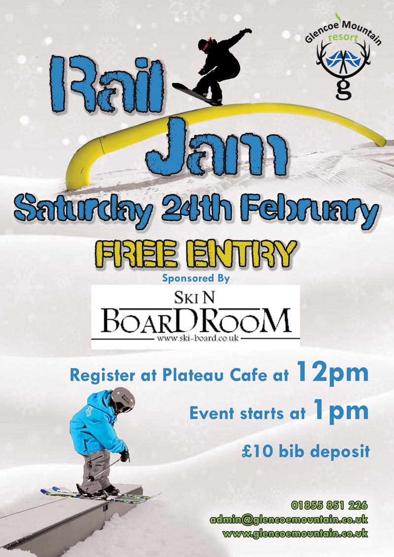 Rail Jam Glencoe Mountain Resort
