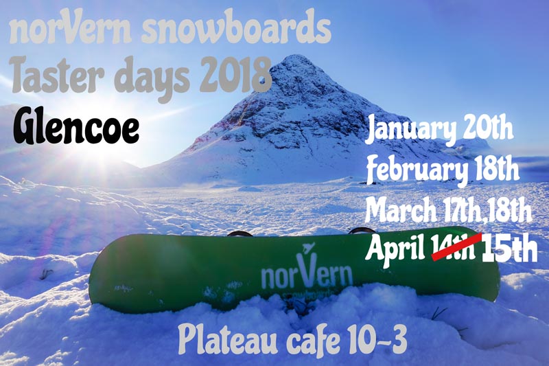 norVern Snowboard Taster Day Glencoe Mountain Resort