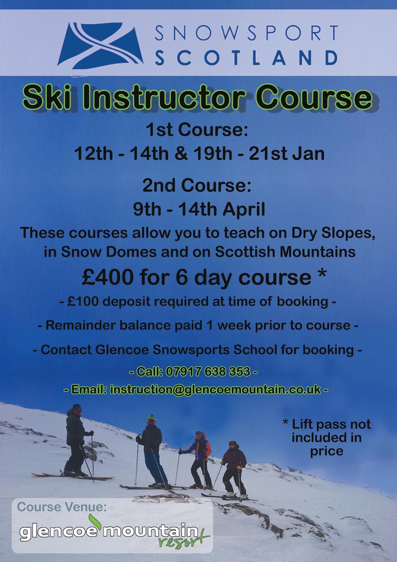 Snowsport Scotland Ski Instructor Course